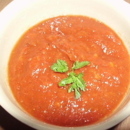 Krok 4 - Zupa krem pomidorowo-paprykowa foto
