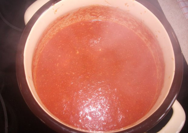 Fotografia przedstawiająca Zupa krem pomidorowy