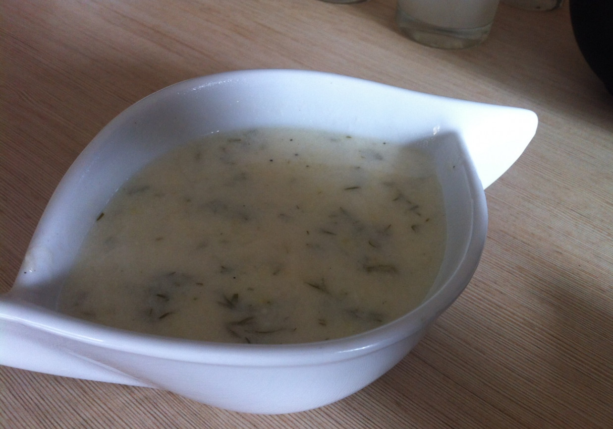 Zupa krem szparagowa foto