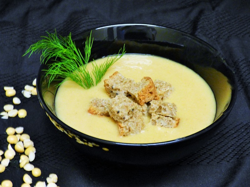 Zupa krem z grochu - medium