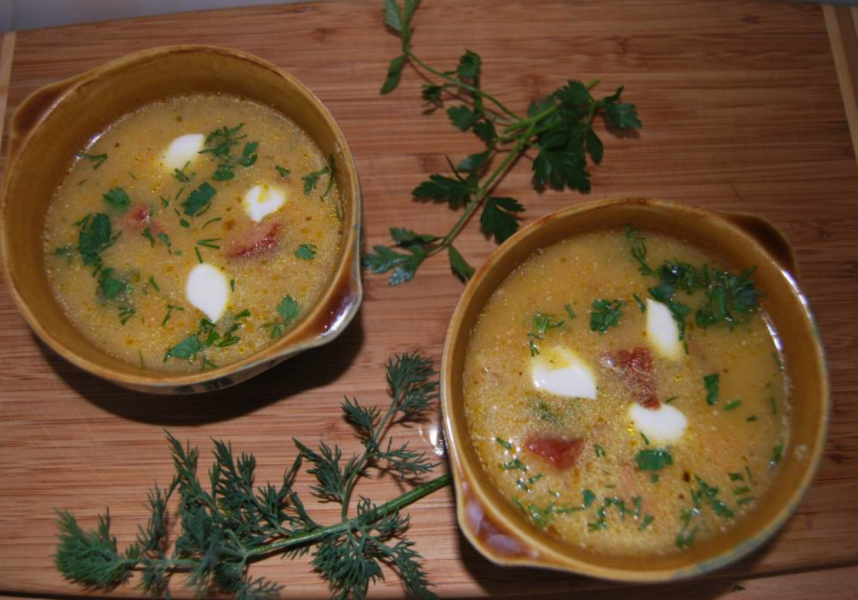 Zupa krem warzywno - chrzanowa foto