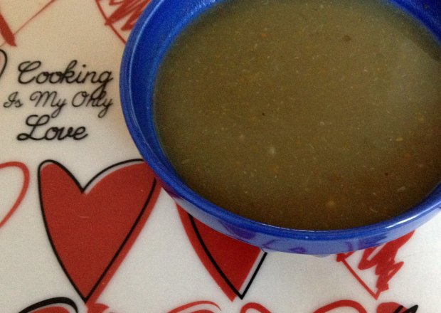 Fotografia przedstawiająca Zupa krem z bakłażana