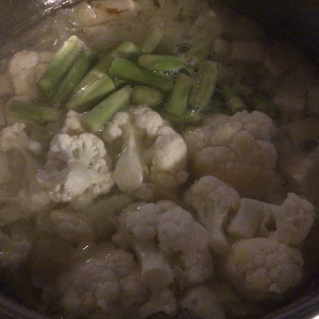Krok 4 - Zupa- krem z białych warzyw foto