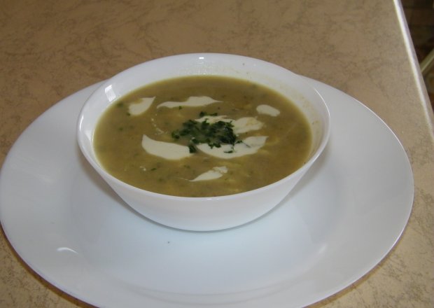 Fotografia przedstawiająca Zupa krem z borowików