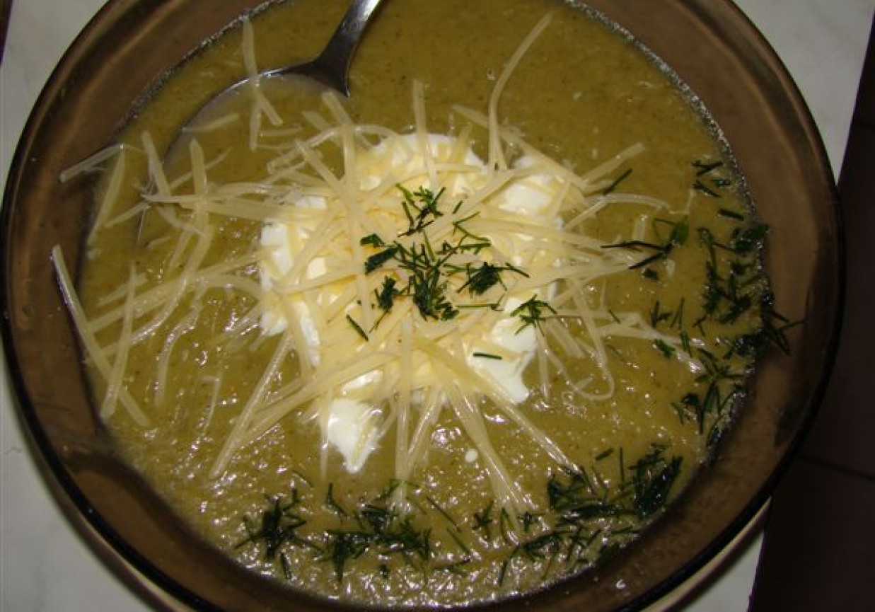 zupa krem z brokuła foto