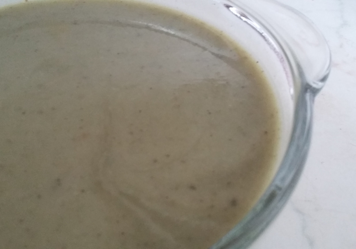 Zupa krem z brokułów i kalafiora foto