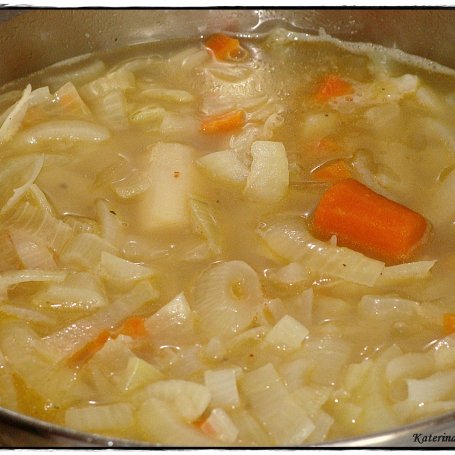Krok 3 - ZUPA-KREM Z CEBULI foto