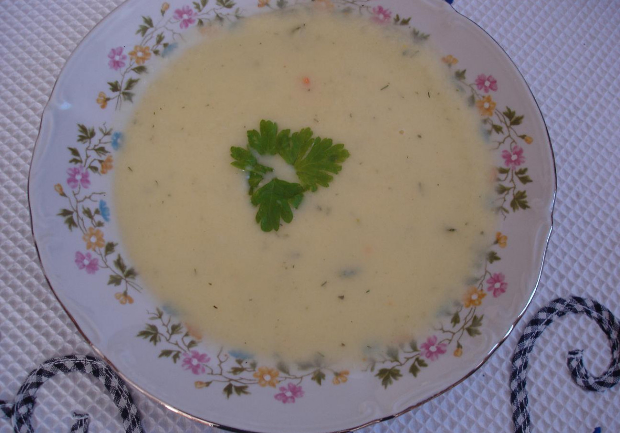 Zupa krem z cukini foto