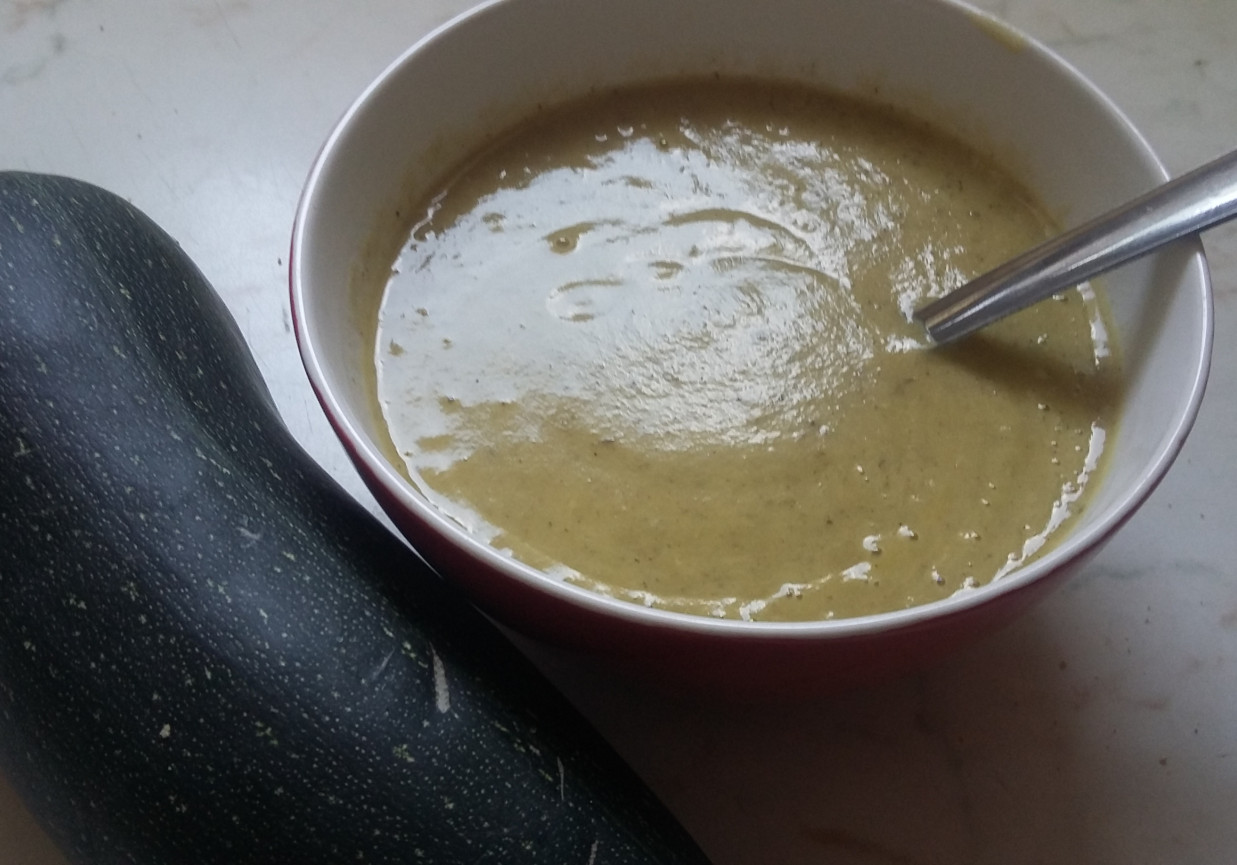 Zupa krem z cukinii foto
