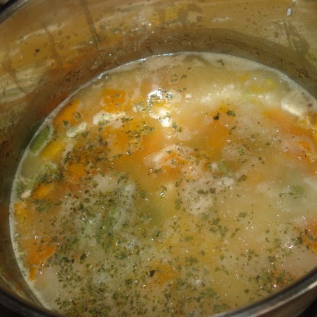 Krok 6 - Zupa krem z dyni i zielonej fasolki foto