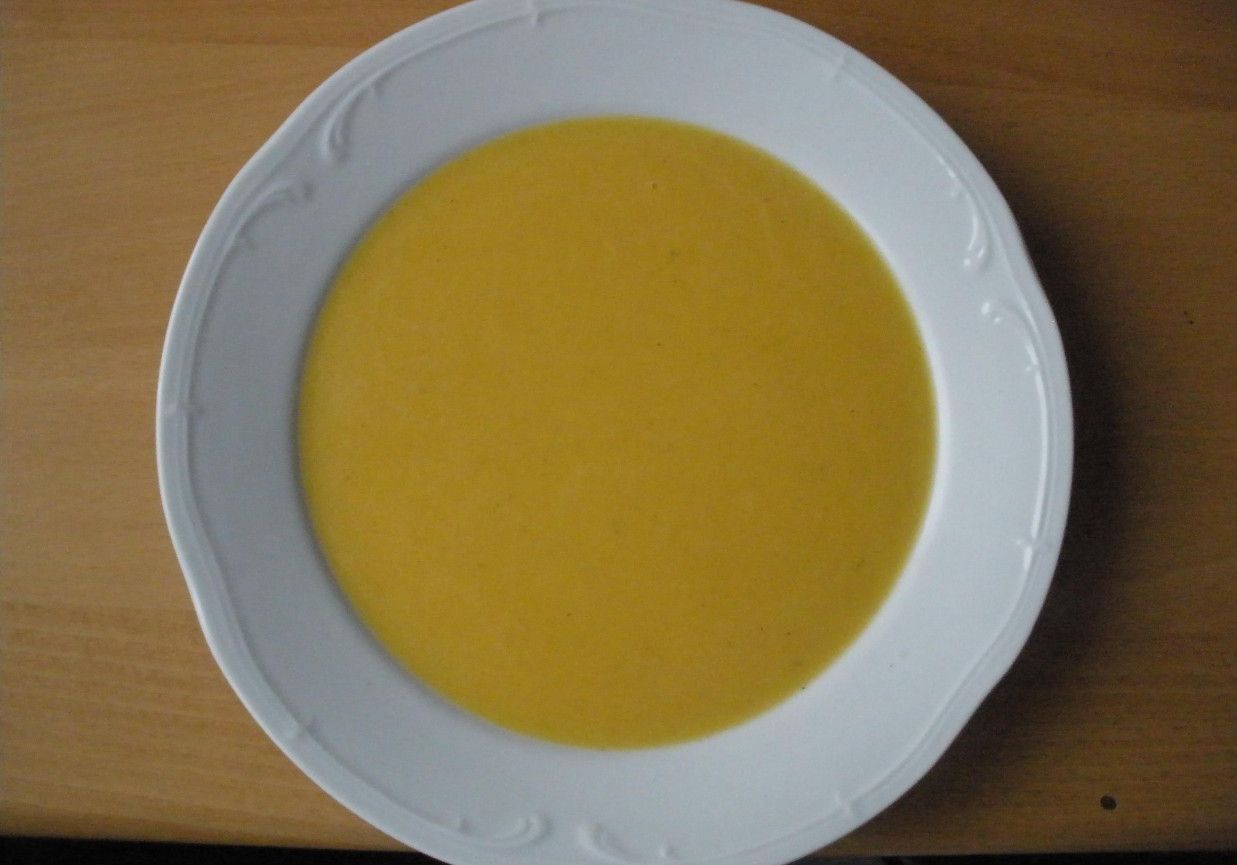 Zupa krem z dyni foto