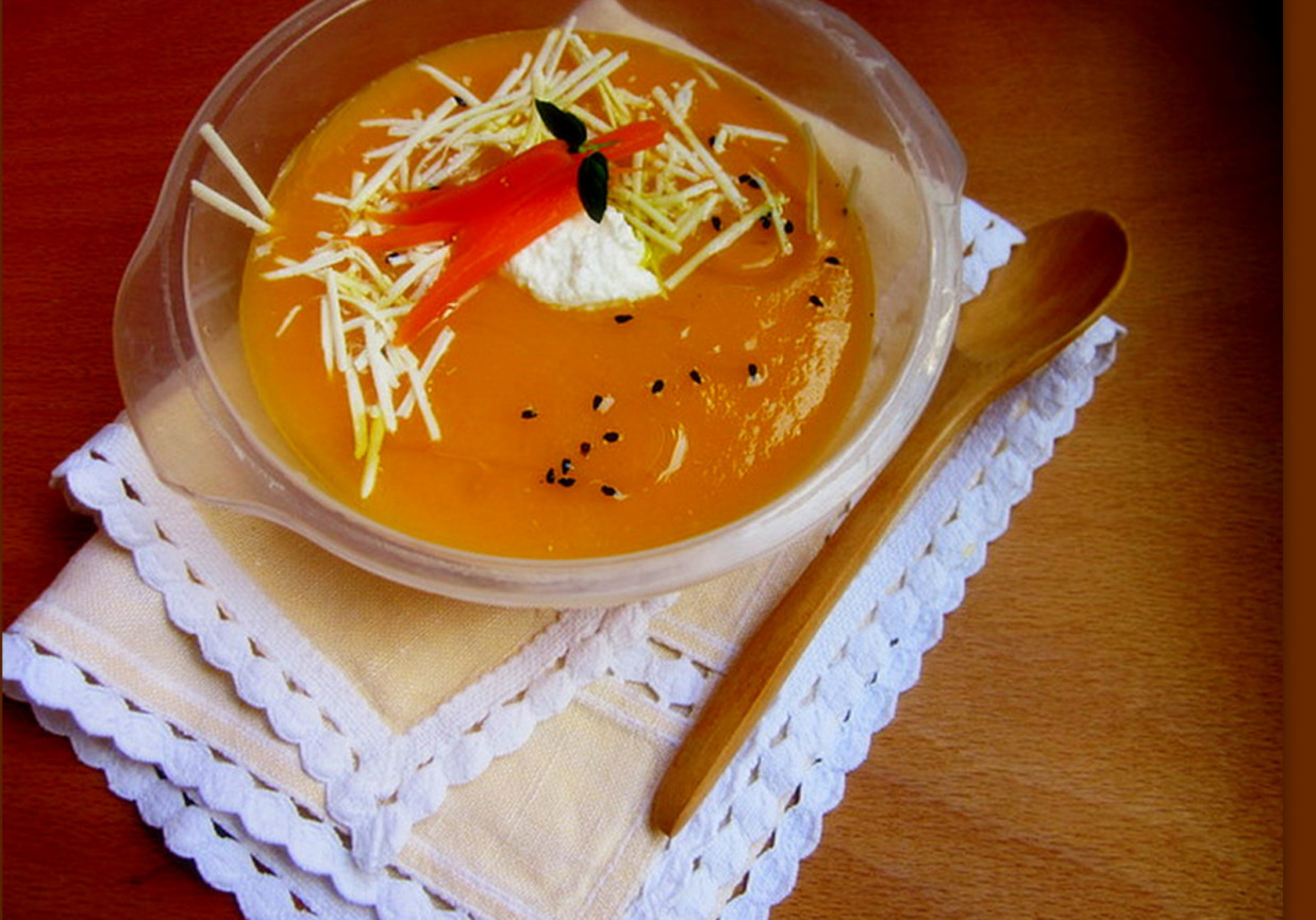 Zupa-krem z dyni foto