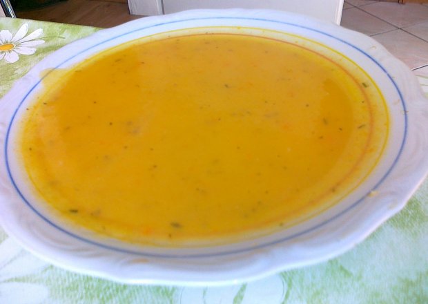 Fotografia przedstawiająca zupa krem z dyni