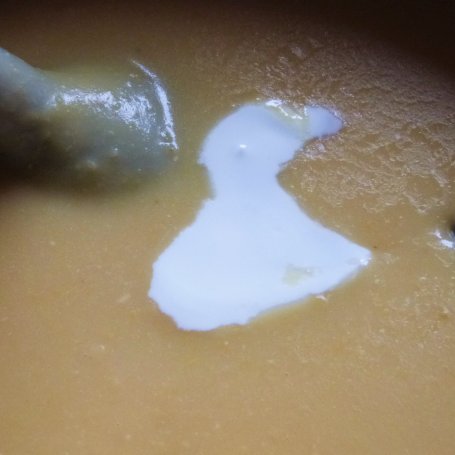 Krok 4 - Zupa krem z fasolki szparagowej  foto