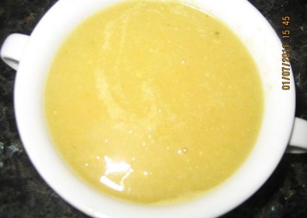 Fotografia przedstawiająca Zupa - krem z fasolki szparagowej