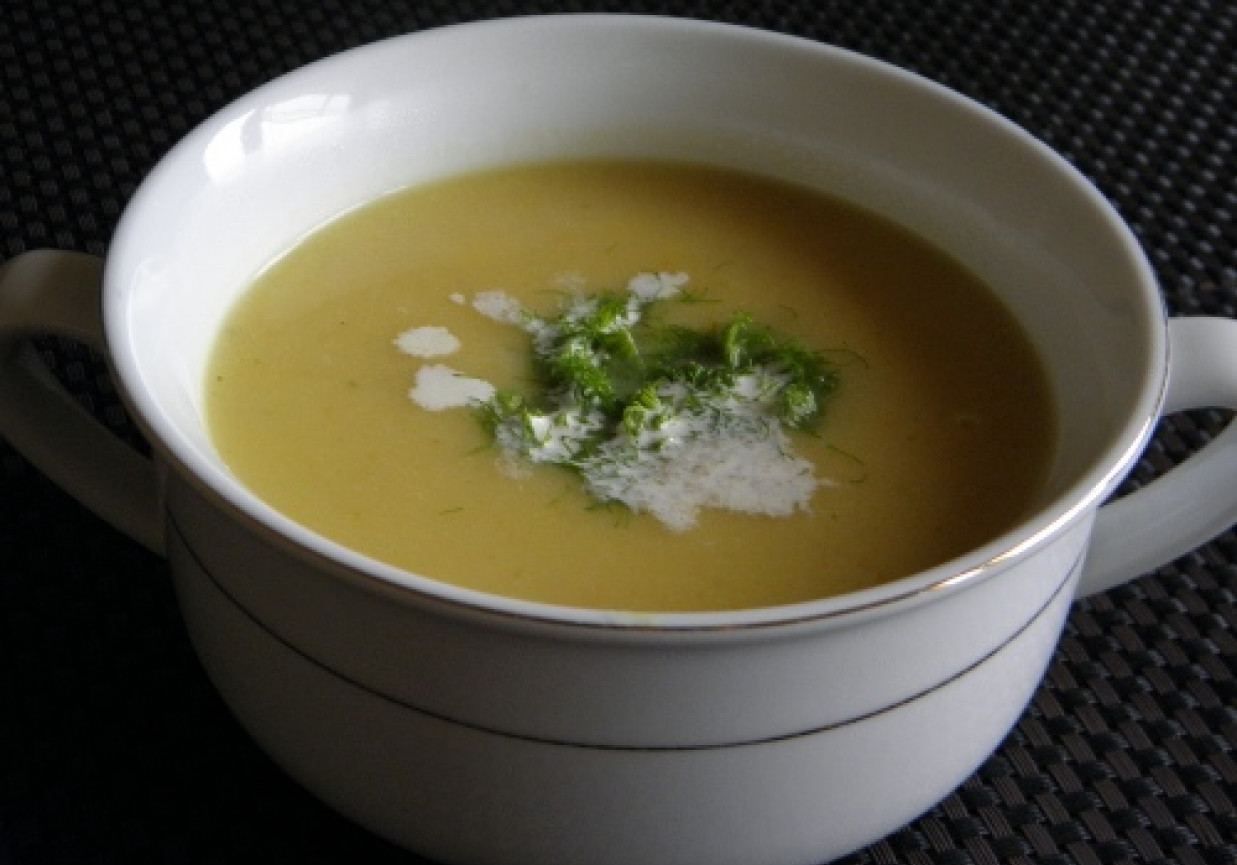 Zupa krem z fenkuła foto