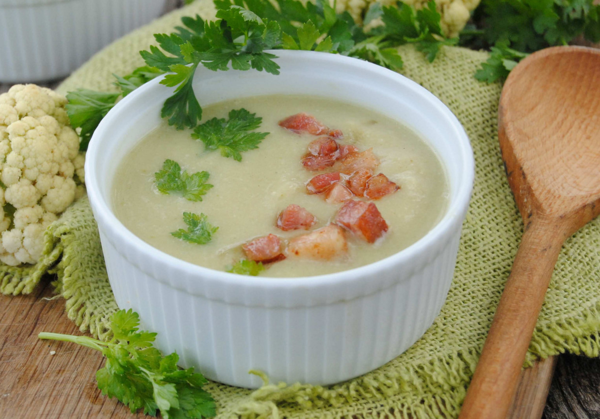 Zupa krem z kalafiora foto