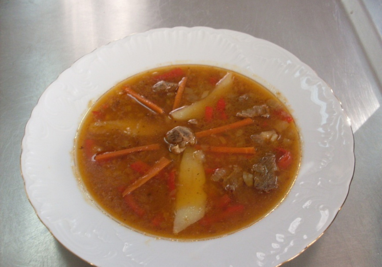 zupa krem z kapusty pekińskiej foto