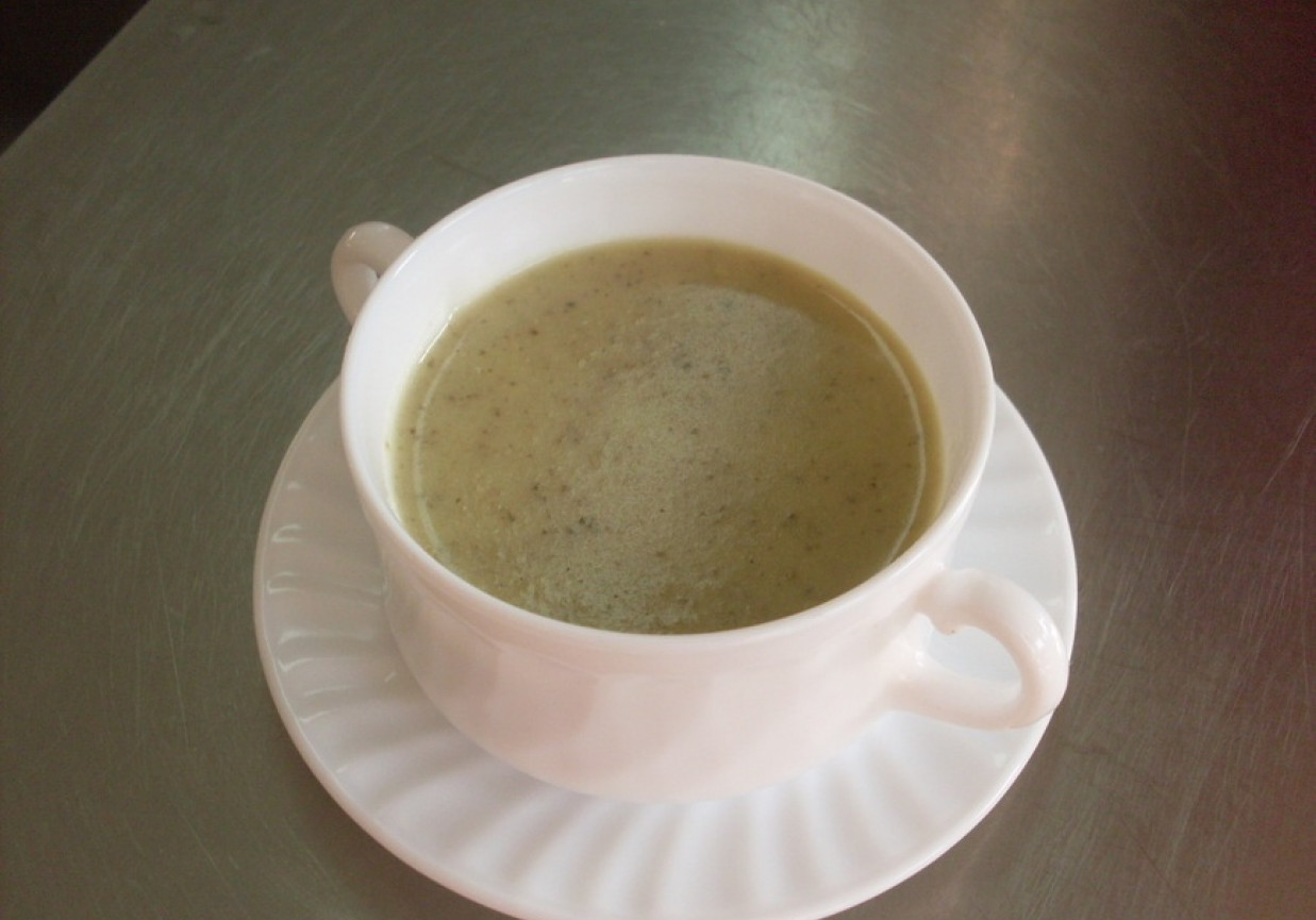 zupa krem z kapusty pekińskiej foto