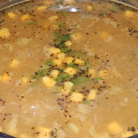 Krok 5 - Zupa-krem z kukurydzy foto