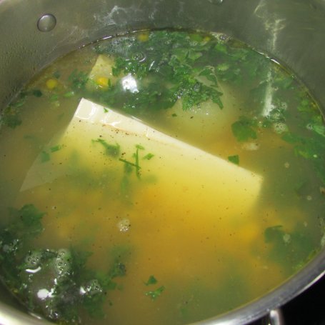 Krok 4 - ZUPA-KREM Z KUKURYDZY foto