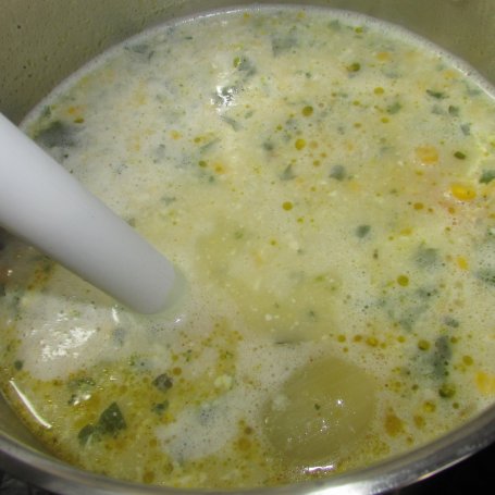 Krok 5 - ZUPA-KREM Z KUKURYDZY foto