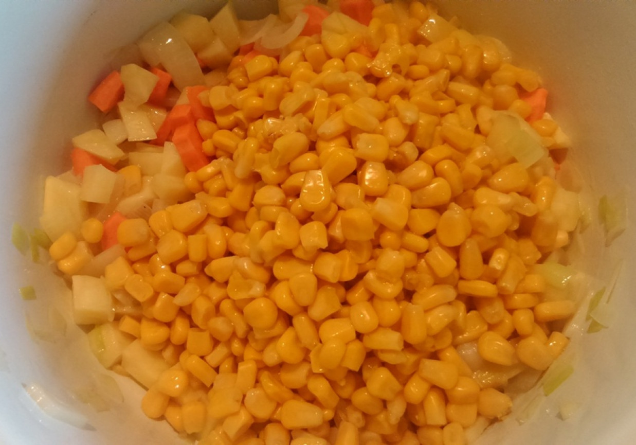 Zupa krem z kukurydzy foto