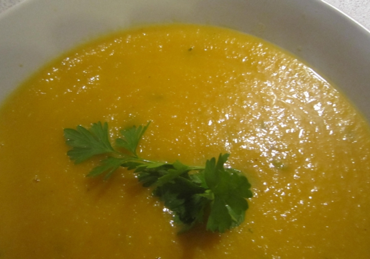 Zupa krem z marchewki (dietetyczne) foto