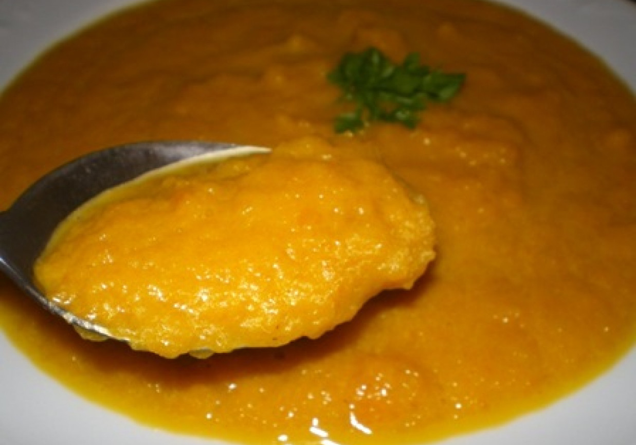 Zupa krem z marchwi foto