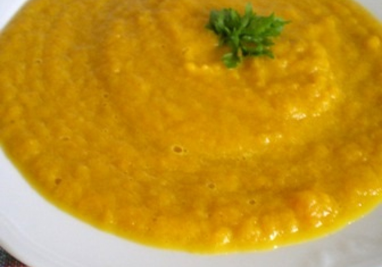 Zupa krem z marchwi foto