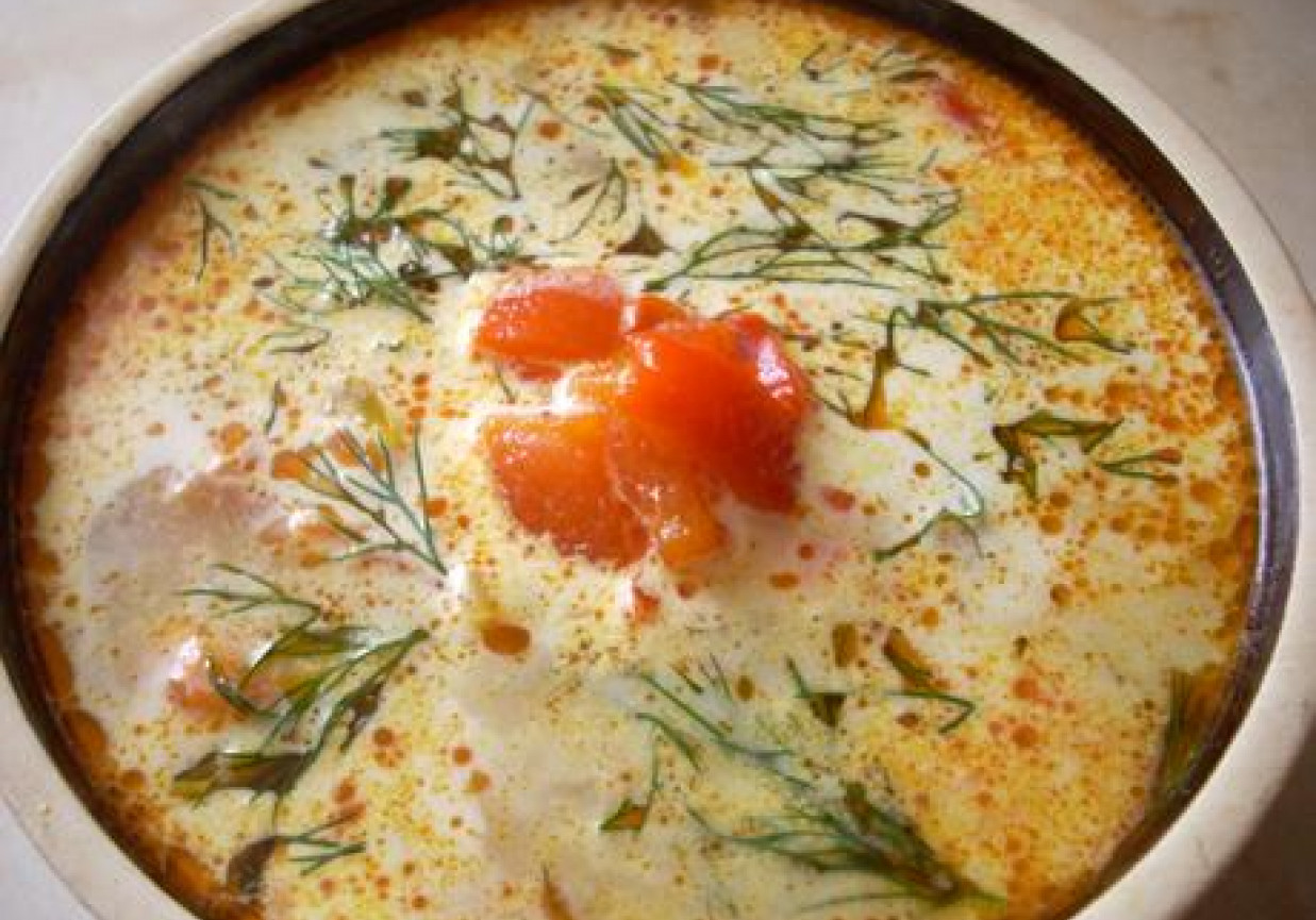 Zupa - krem z papryki foto