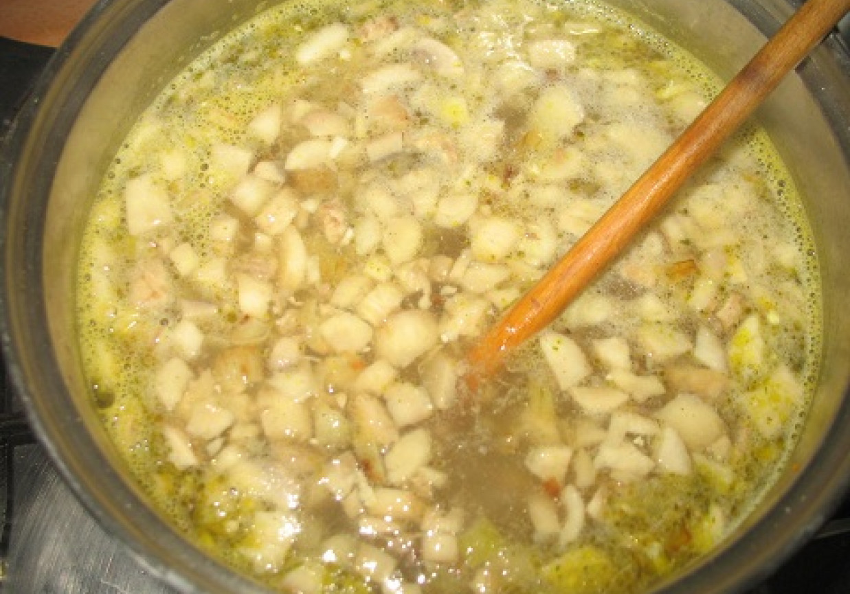 Zupa - krem z pieczarek foto