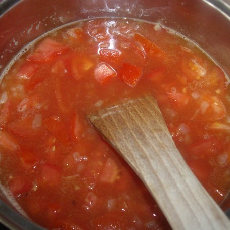 Krok 2 - Zupa krem z pomidora foto