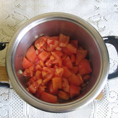 Krok 1 - Zupa krem z pomidorów z bazylią foto