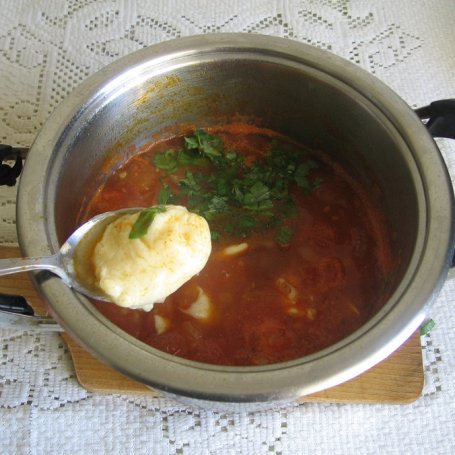 Krok 3 - Zupa krem z pomidorów z bazylią foto