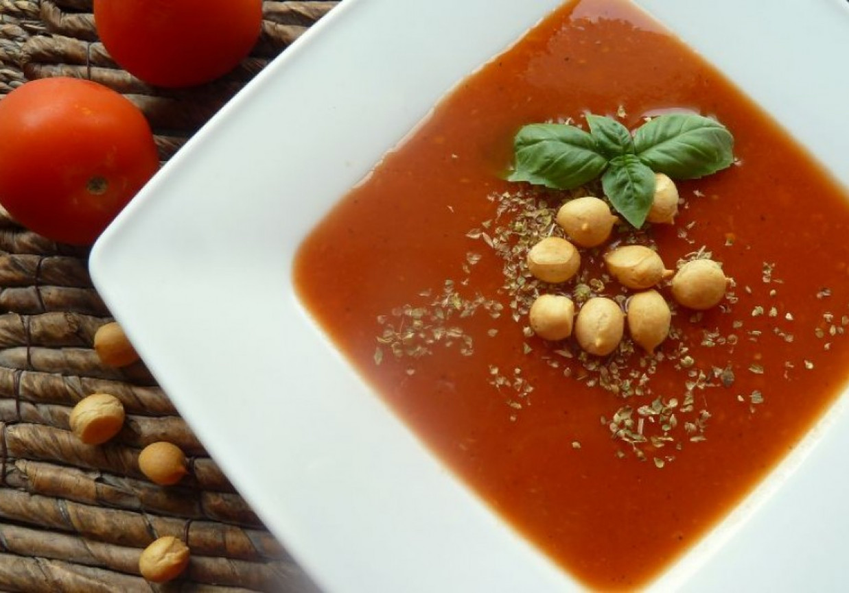 Zupa krem z pomidorów foto