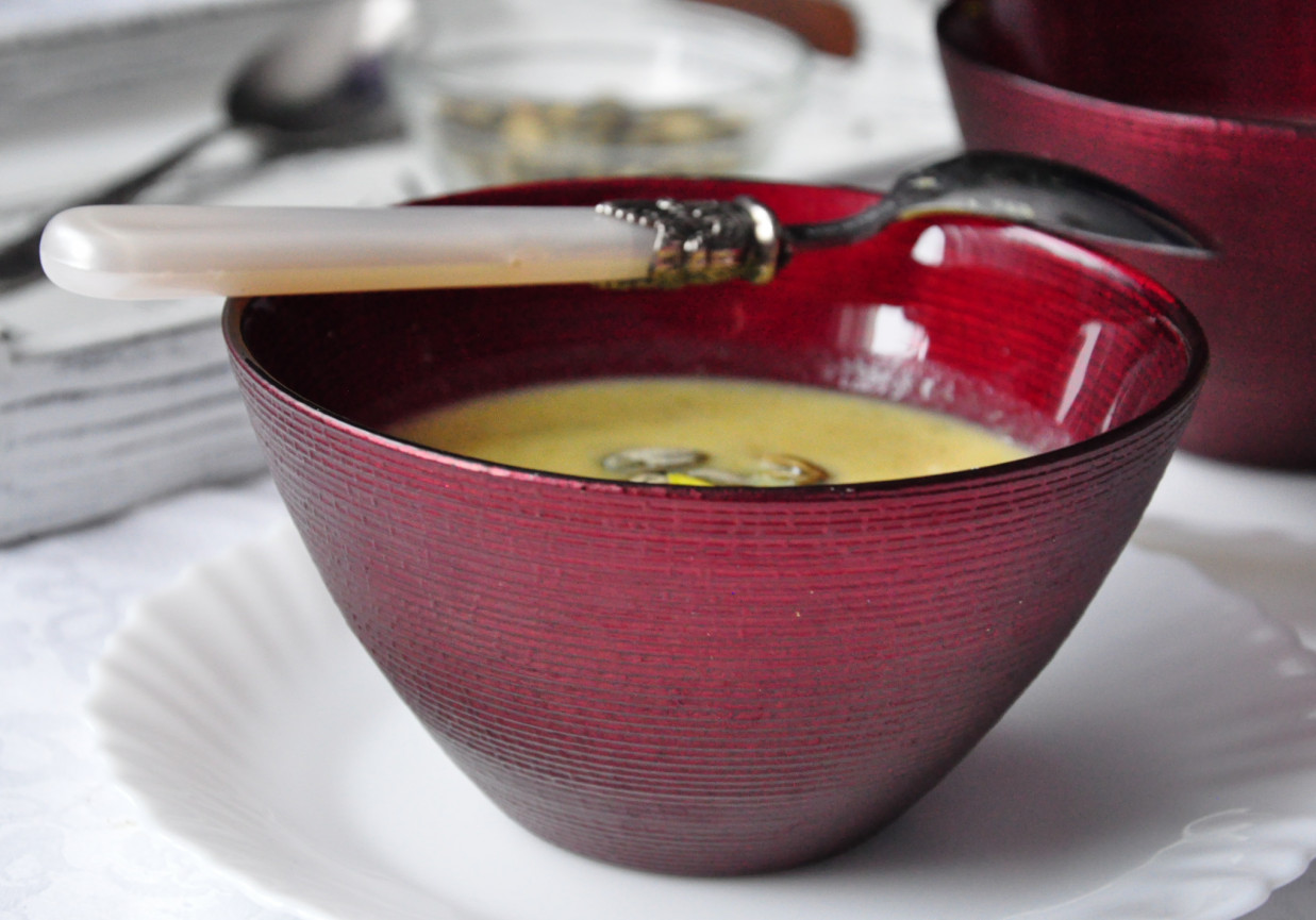 zupa krem z pora foto