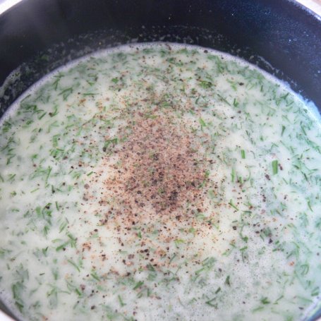 Krok 3 - Zupa krem z zielonego ogórka foto
