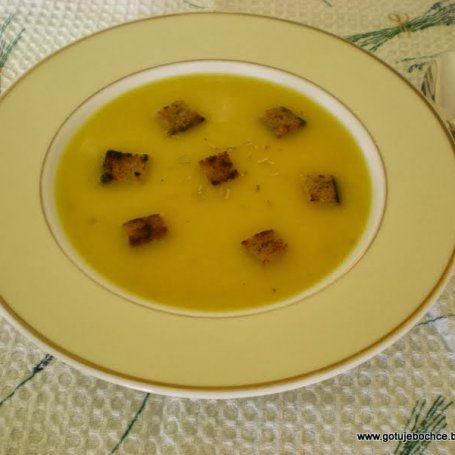 Krok 3 - Zupa krem z żółtej papryki foto