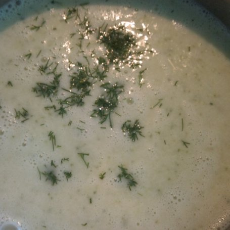 Krok 3 - Zupa krem ze świeżego ogórka foto
