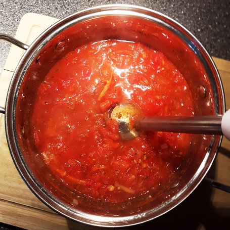 Krok 3 - Zupa krem ze świeżych pomidorów foto