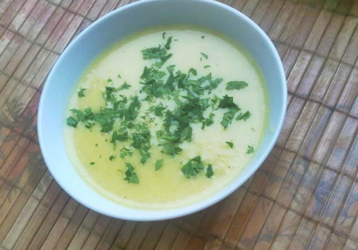 Zupa krem ziemniaczano-dyniowy foto