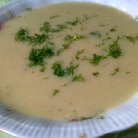 Krok 5 - zupa krem ziemniaczano-rybna foto