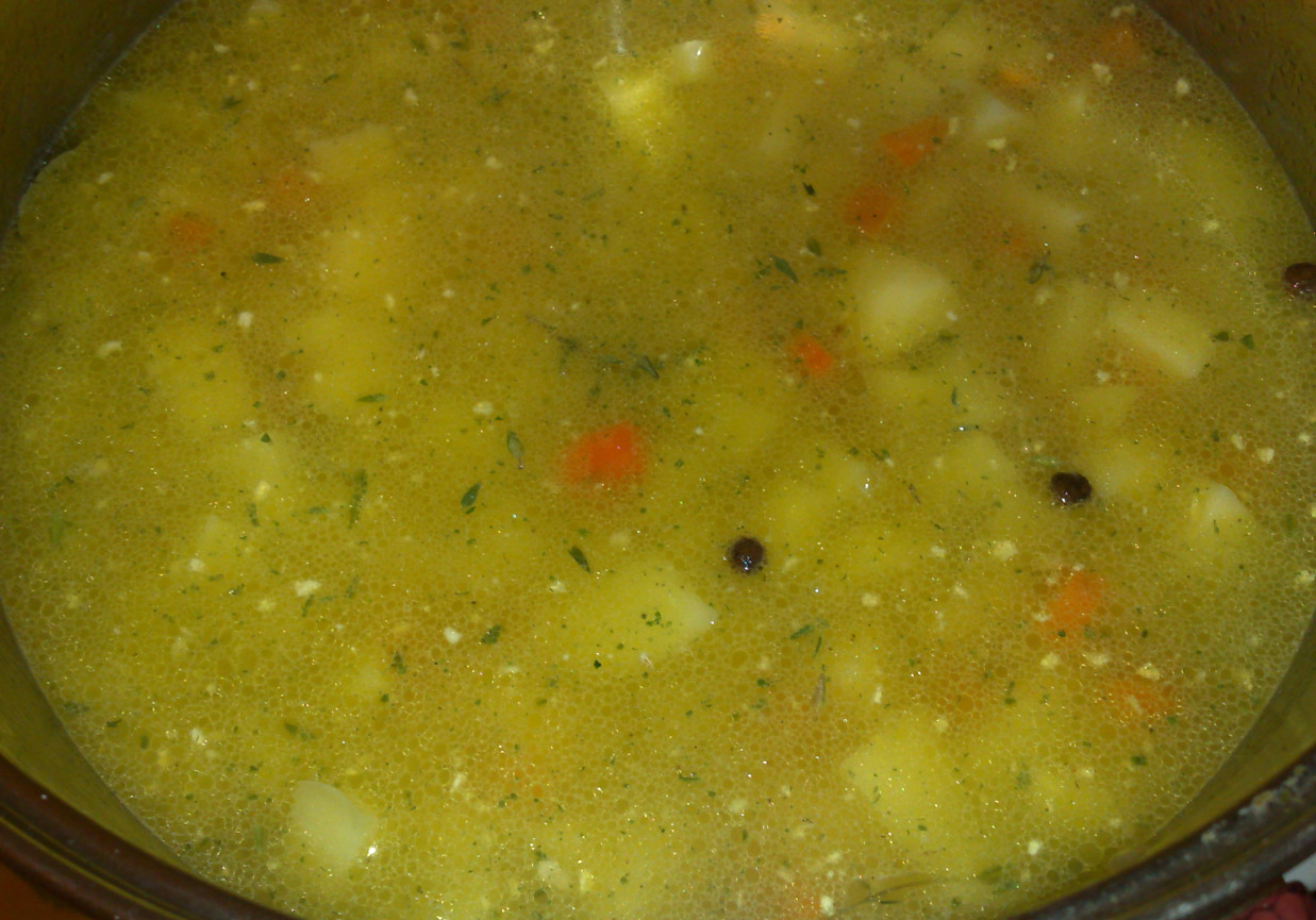 zupa krem ziemniaczany foto