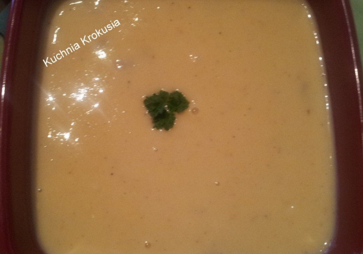 Zupa kremowa z boczkiem foto