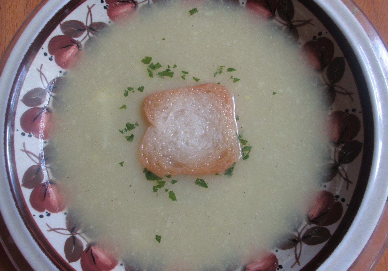 Zupa kremowa z kalafiora foto