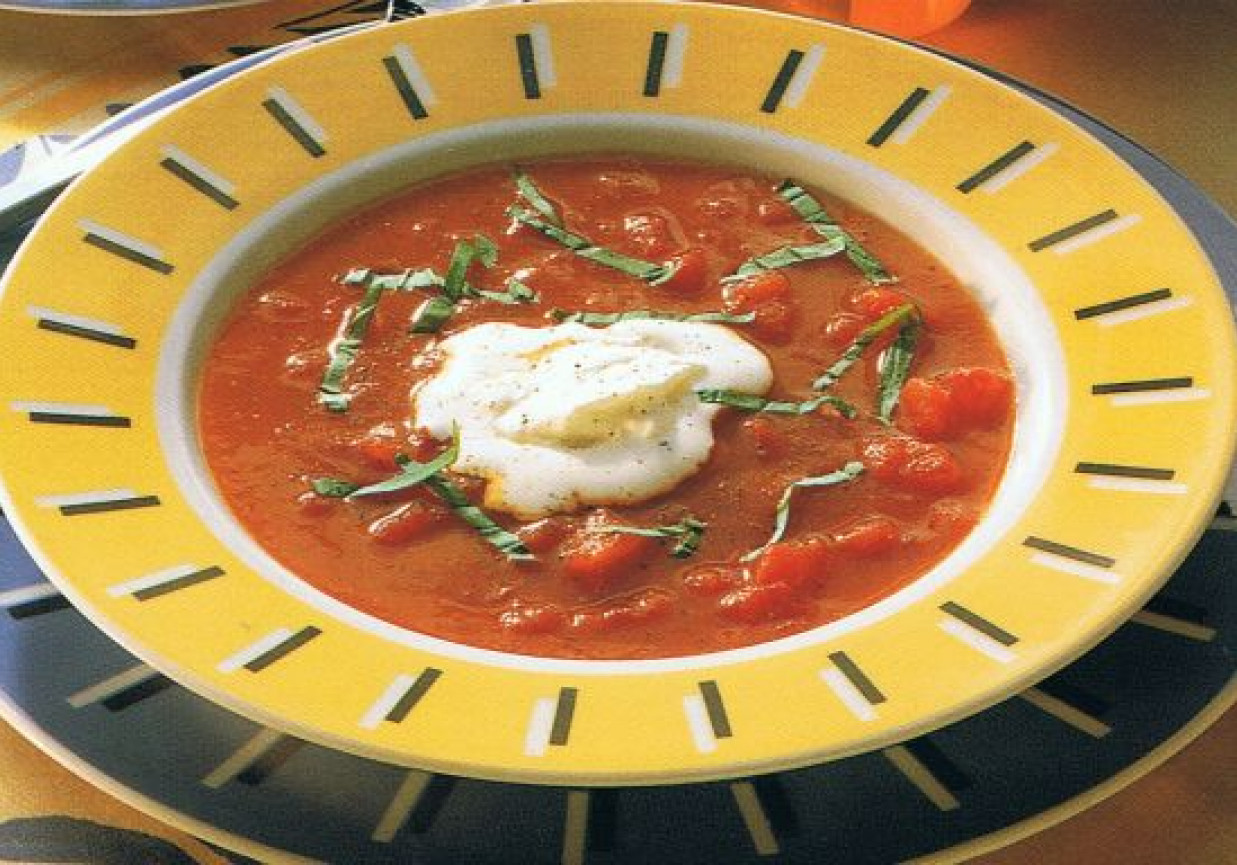 Zupa krem-pomidorowa foto