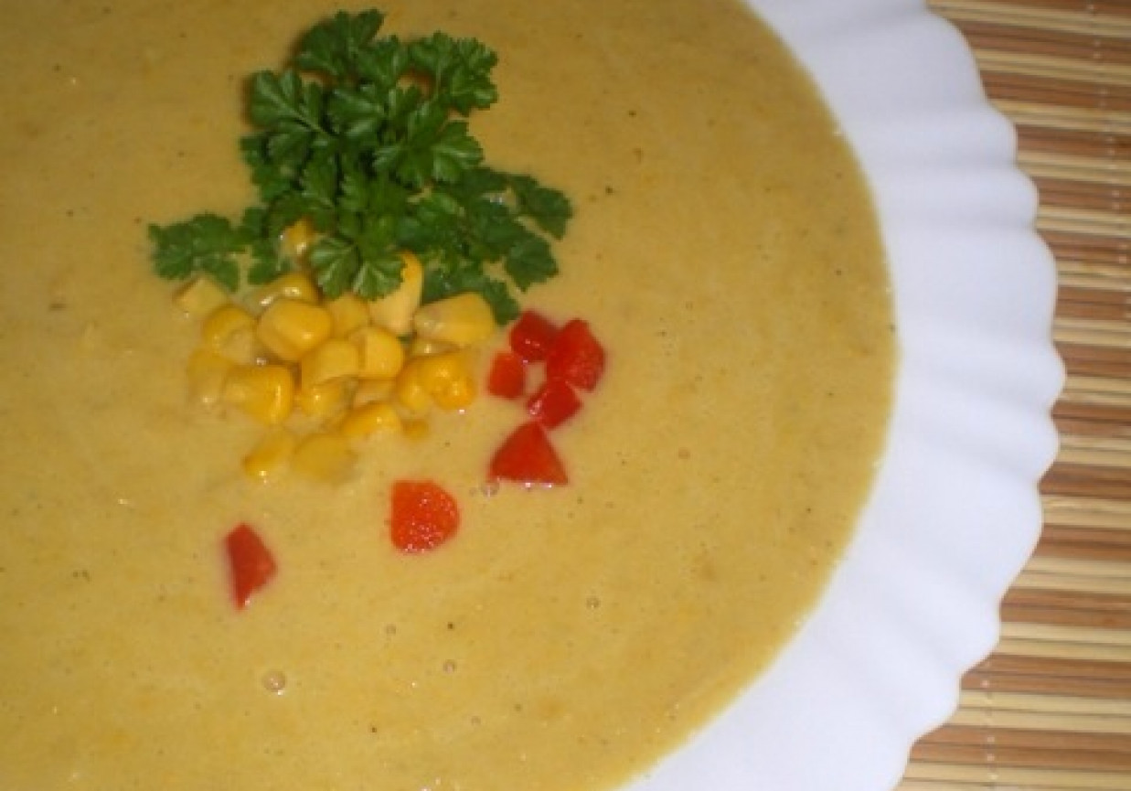 Zupa kukurydziana foto