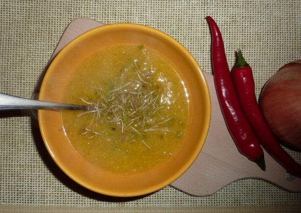 Fotografia przedstawiająca Zupa kukurydziana