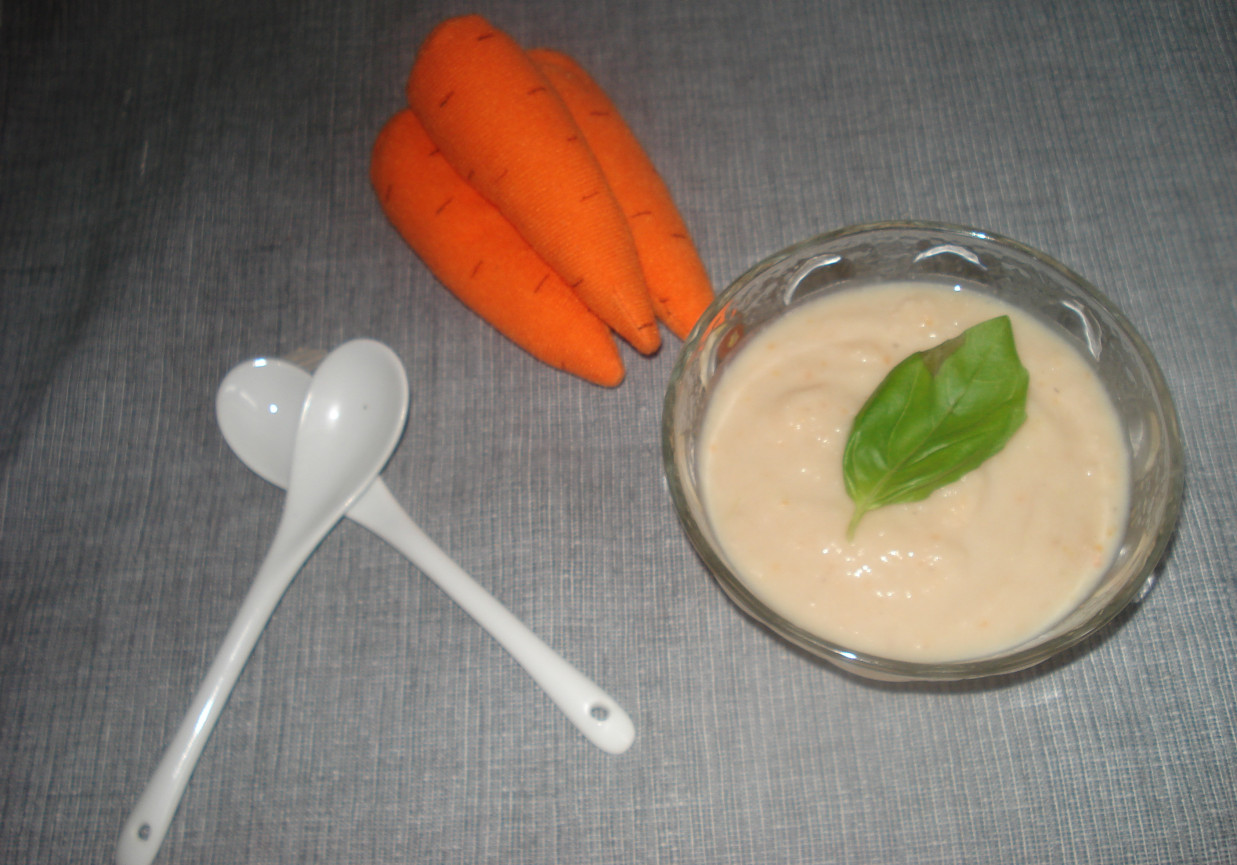 Zupa malucha-krem z kalafiora z indykiem foto